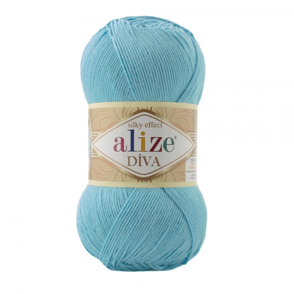Alize Diva Silky Effect - CF. 5 GOMITOLI - 500 GRAMMI IN PROMO!!!
