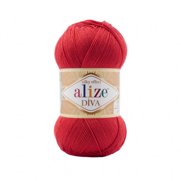 Alize Diva Silky Effect - CF. 5 GOMITOLI - 500 GRAMMI IN PROMO!!!