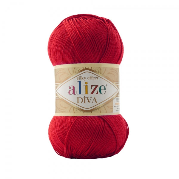 Alize Diva Silky Effect - CF. 5 GOMITOLI - 500 GRAMMI IN PROMO!!!
