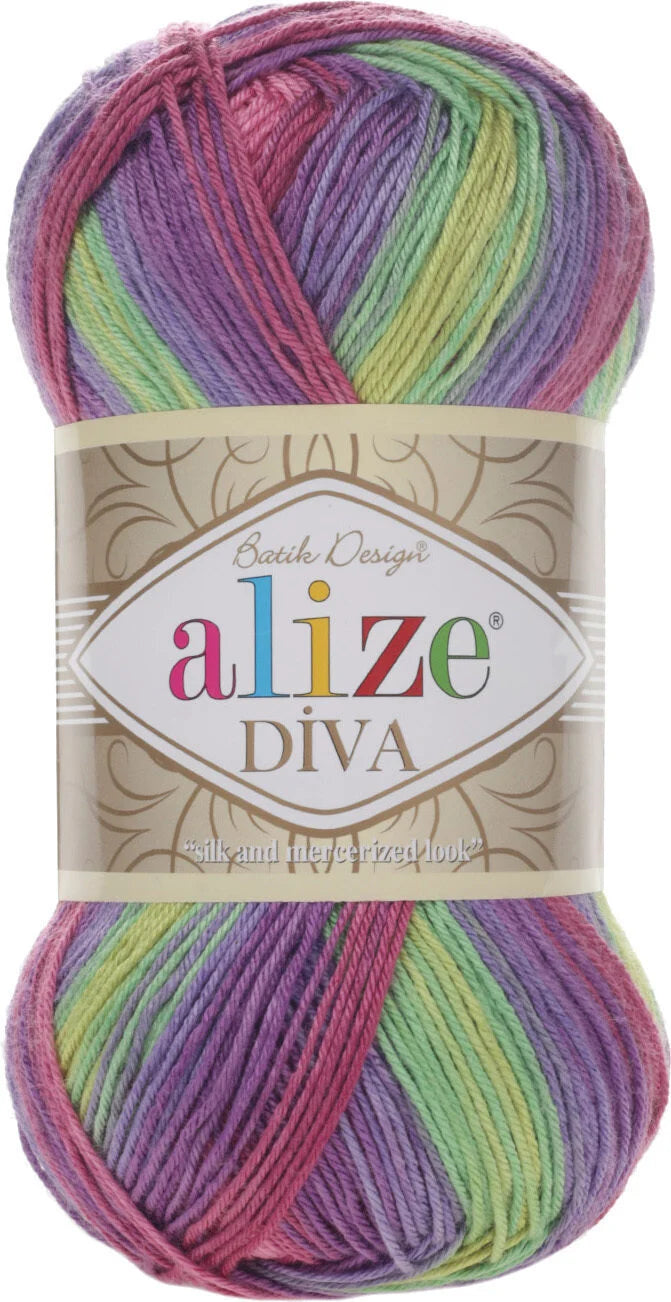 Alize Diva Btik CONF. DA 5 GOMITOLI ( 500 GRAMMI ) IN PROMO!!!