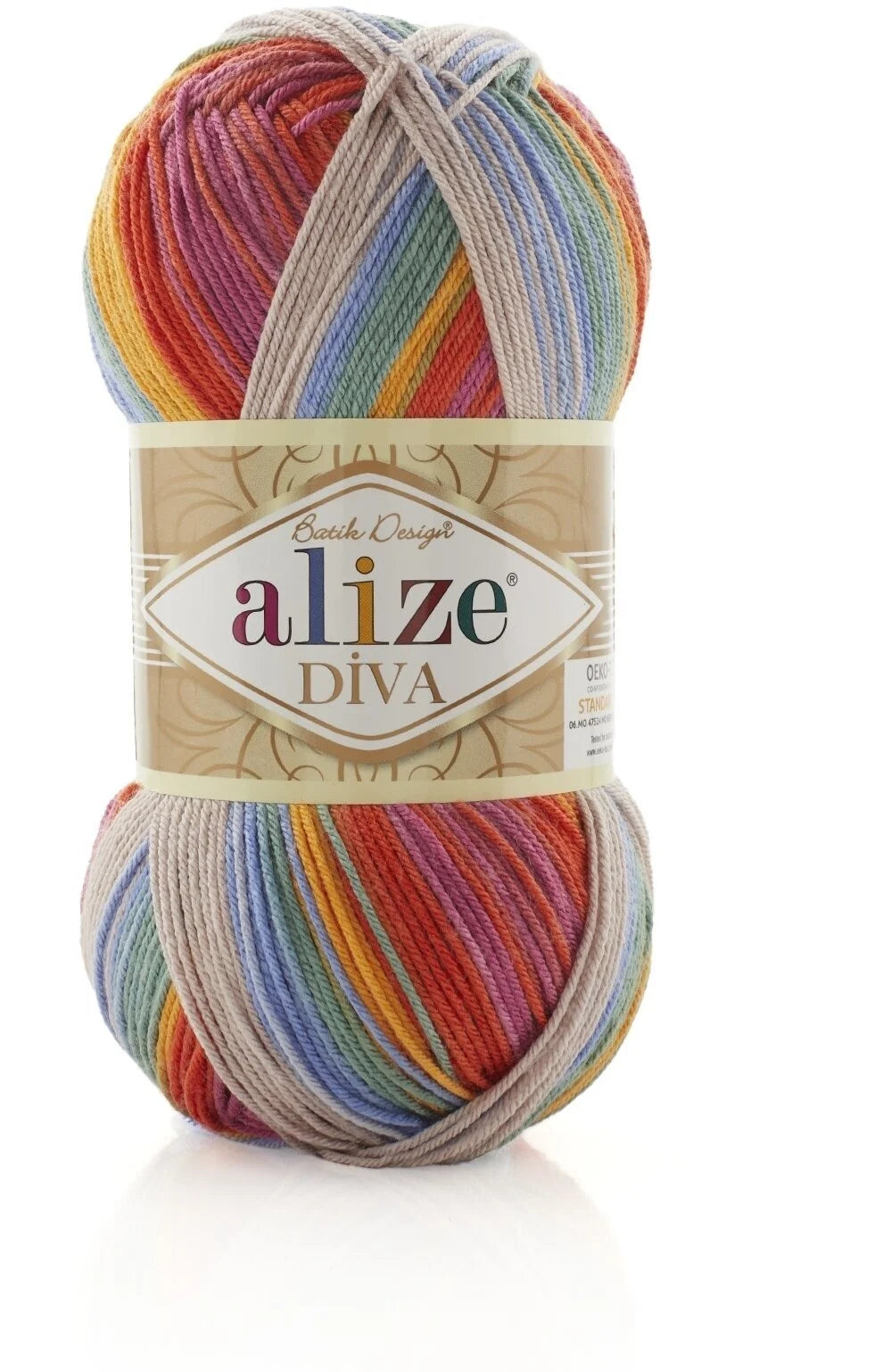 Alize Diva Btik CONF. DA 5 GOMITOLI ( 500 GRAMMI ) IN PROMO!!!