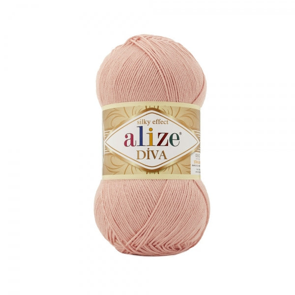 Alize Diva Silky Effect - CF. 5 GOMITOLI - 500 GRAMMI IN PROMO!!!