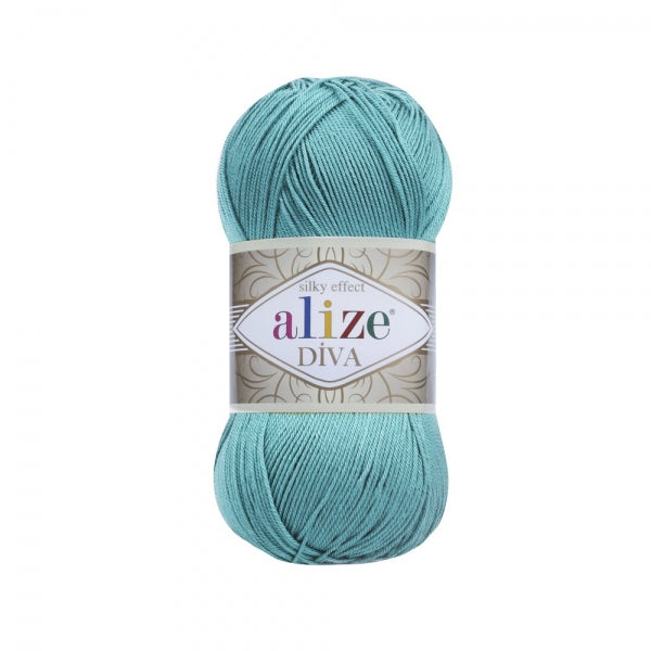 Alize Diva Silky Effect - CF. 5 GOMITOLI - 500 GRAMMI IN PROMO!!!