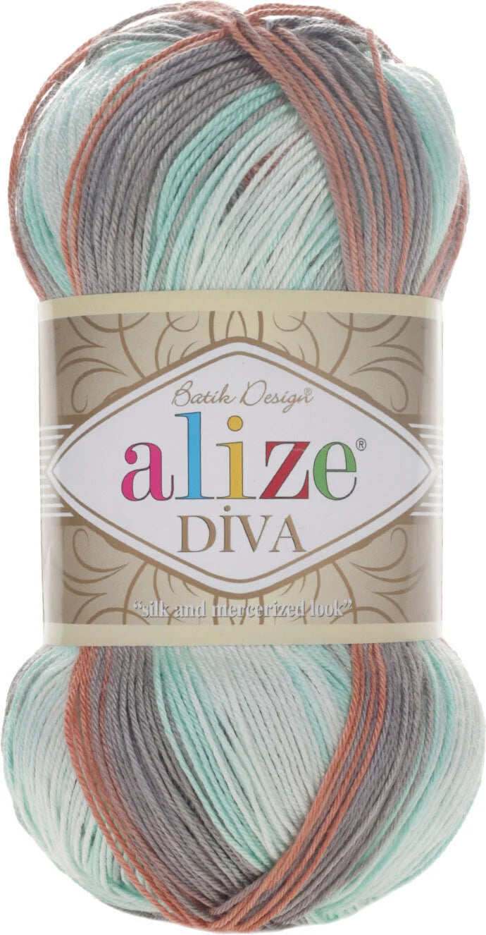Alize Diva Btik CONF. DA 5 GOMITOLI ( 500 GRAMMI ) IN PROMO!!!
