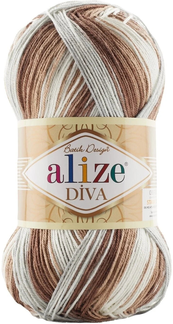 Alize Diva Btik CONF. DA 5 GOMITOLI ( 500 GRAMMI ) IN PROMO!!!