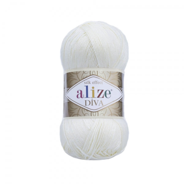 Alize Diva Silky Effect - CF. 5 GOMITOLI - 500 GRAMMI IN PROMO!!!