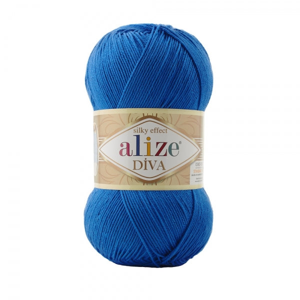 Alize Diva Silky Effect - CF. 5 GOMITOLI - 500 GRAMMI IN PROMO!!!