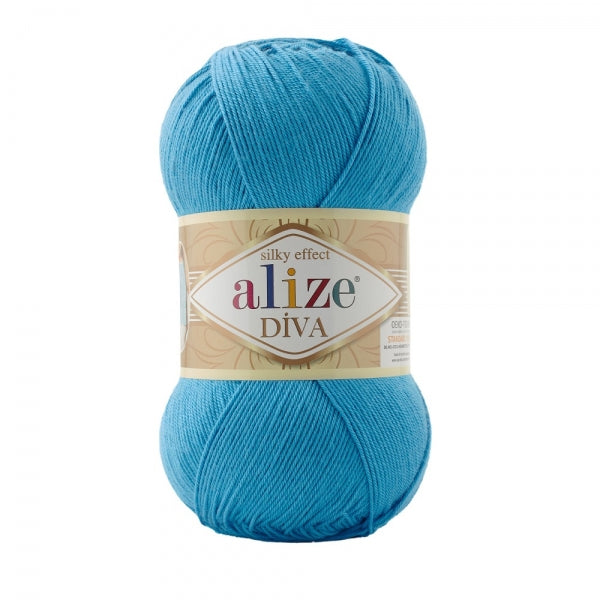 Alize Diva Silky Effect - CF. 5 GOMITOLI - 500 GRAMMI IN PROMO!!!