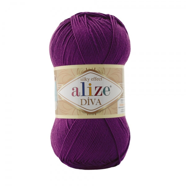 Alize Diva Silky Effect - CF. 5 GOMITOLI - 500 GRAMMI IN PROMO!!!