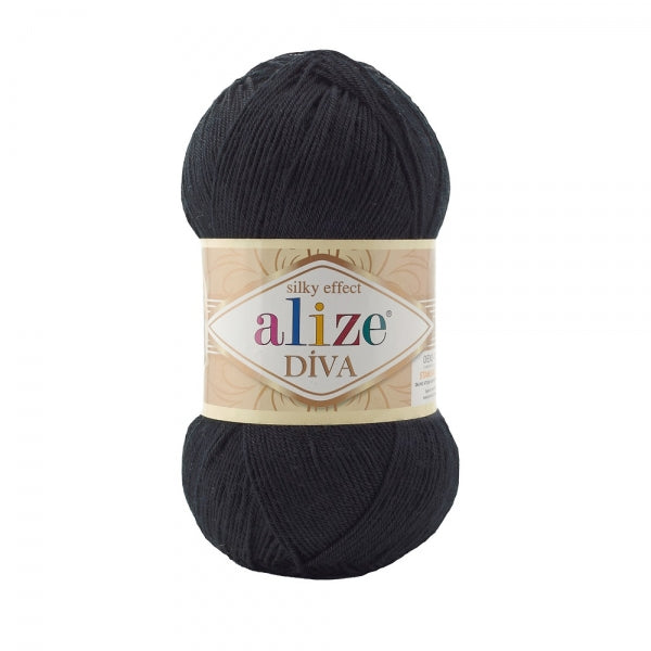 Alize Diva Silky Effect - CF. 5 GOMITOLI - 500 GRAMMI IN PROMO!!!