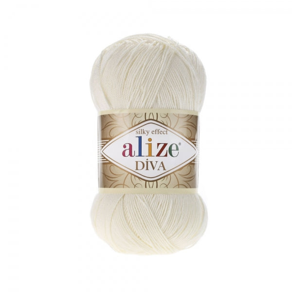 Alize Diva Silky Effect - CF. 5 GOMITOLI - 500 GRAMMI IN PROMO!!!