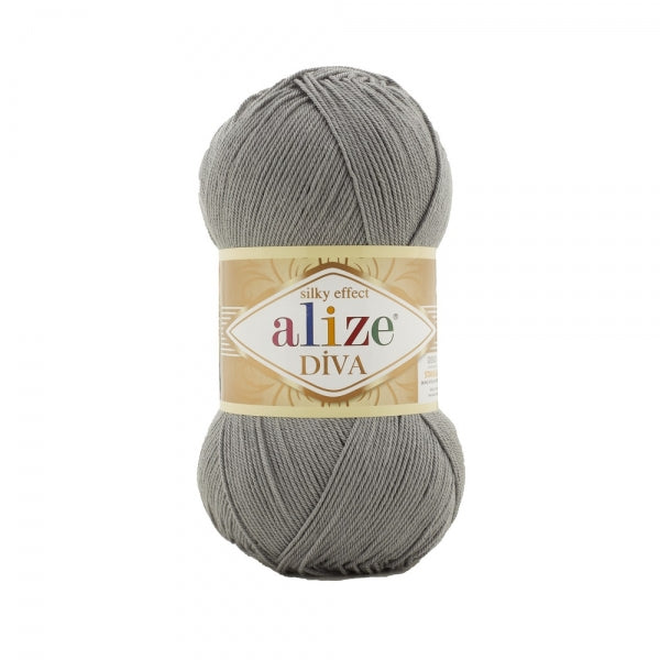 Alize Diva Silky Effect - CF. 5 GOMITOLI - 500 GRAMMI IN PROMO!!!