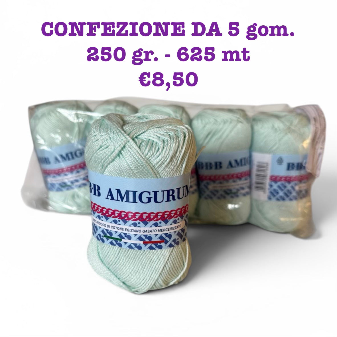 AMIGURUMI BBB FILATI - CF. DA 5 GOMITOLI ( 250 GRAMMI ) PROMO!!!