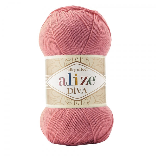 Alize Diva Silky Effect - CF. 5 GOMITOLI - 500 GRAMMI IN PROMO!!!